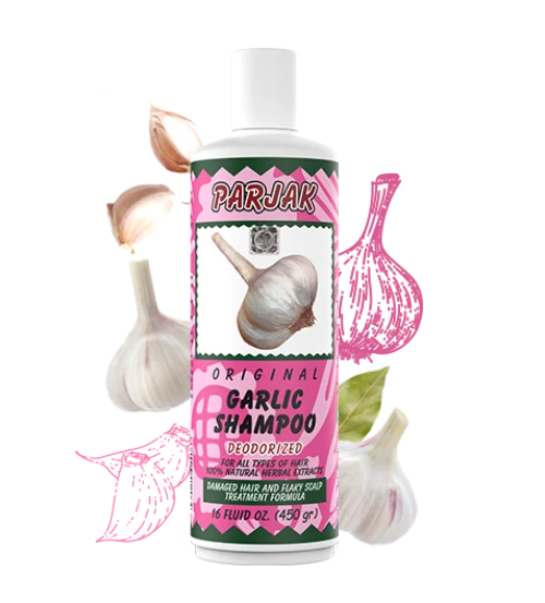 Parjak garlic shampoo (odorless)