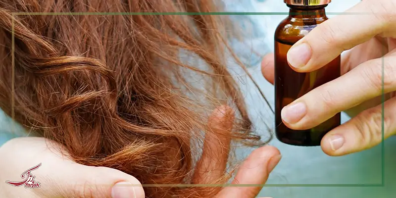 یکی از خواص روغن گردو برای مو، کاهش خشکی و شکنندگی مو