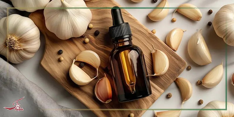 ماسک سیر و روغن زیتون