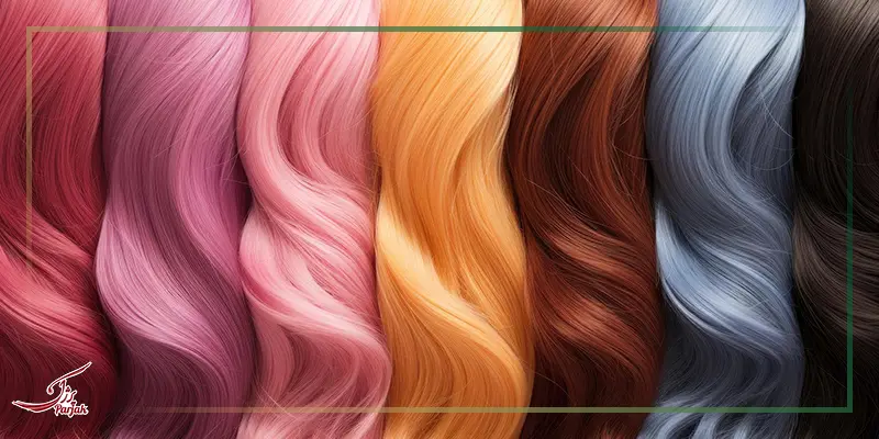 مزایای استفاده از رنگ مو موقت